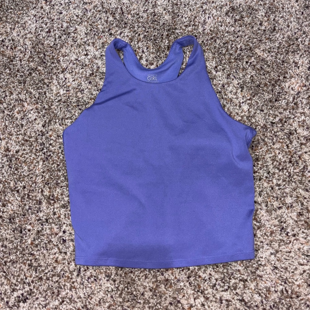 Kids Athleta Girl purple Tank Top